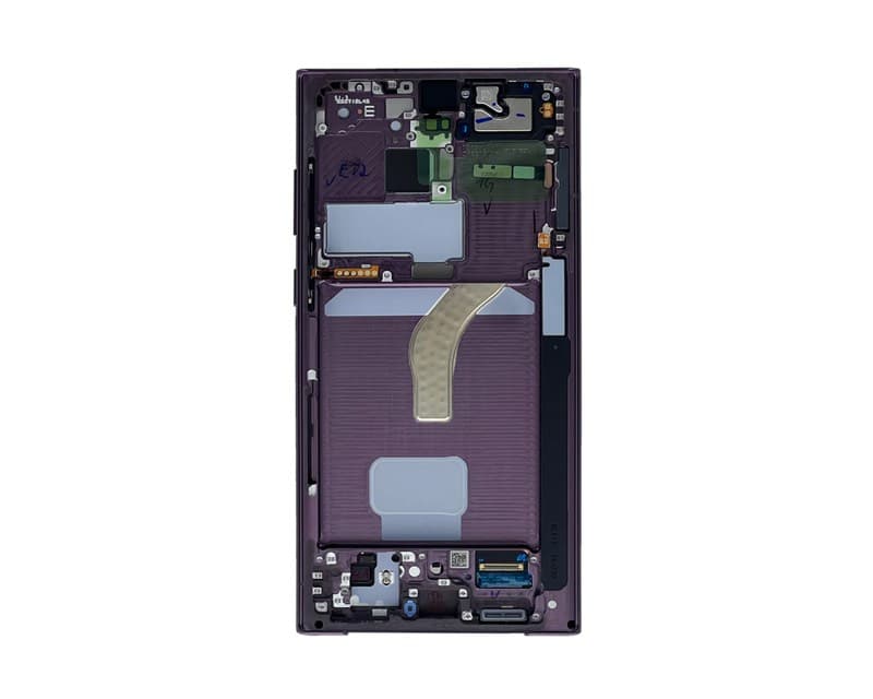 Samsung Galaxy S22 Ultra S908B LCD burgundy, new, original