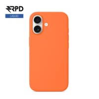 iPhone 17 - Silicone Case Orange, Liquid (Magsafe-Version) – Bild 1