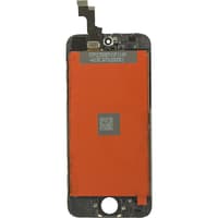 Apple iPhone 5S/SE vetro anteriore / LCD nero DELUXE-Line, nuovo – Bild 2