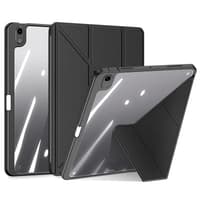 iPad Air 4/5/6/7 - Dux Ducis Magi Series, stand-up flip case, black – Bild 1