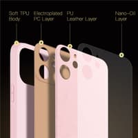 iPhone 12 - DUX DUCIS Étui Yolo rose – Bild 3
