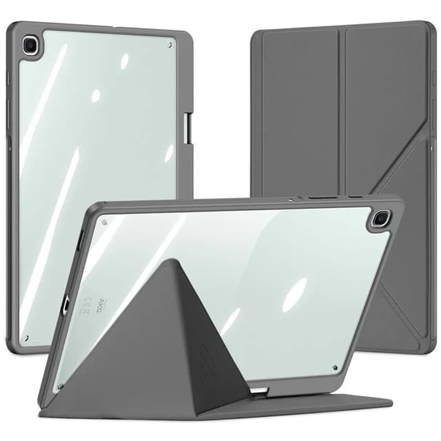 Samsung Galaxy Tab S6 Lite (2020/2022/2024) - Dux Ducis Magi Series, étui à rabat relevable, gris
