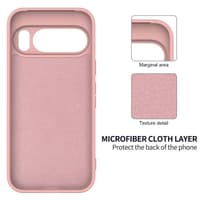 Google Pixel 10 / 10 Pro - Silikonhülle pink – Bild 2