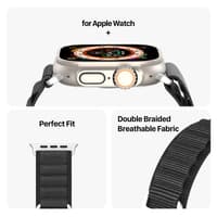Apple Watch - DUX GS Version Strap - 42mm/44mm/45mm/46mm(10.Gen)/49mm Black – Bild 9