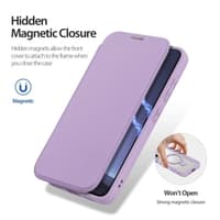 Samsung Galaxy S25 - Dux Skin X Pro Series with 360 degree ring stand, purple – Bild 6