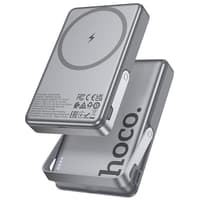 Hoco - Q36A Sunlight PD20W banque de puissance à aspiration magnétique + support, 10000mAh, gris foncé – Bild 1