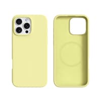 RPD - Custodia in silicone per iPhone 16 Pro Burom con MagSafe, giallo – Bild 1