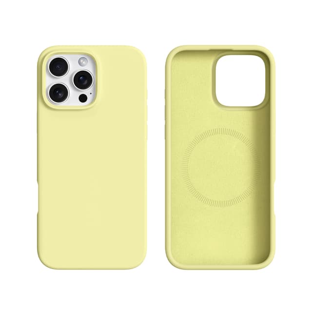 RPD - iPhone 16 Pro Burom Silicone Case mit MagSafe, Gelb