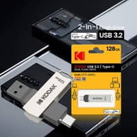 Kodak USB-Stick 128GB (Dual K273 Series) – Bild 1