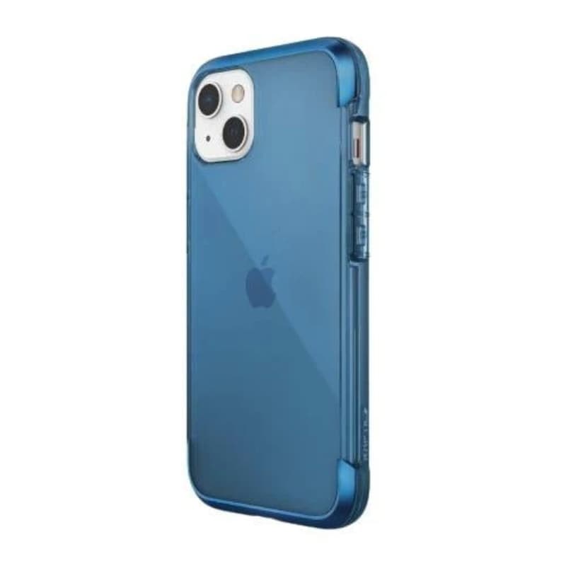 iPhone 14 Pro - Raptic Air, transparent, blau