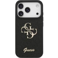 iPhone 17 Pro - Guess Metal Logo Case, Black GUHCP17LHG4SGK – Bild 3