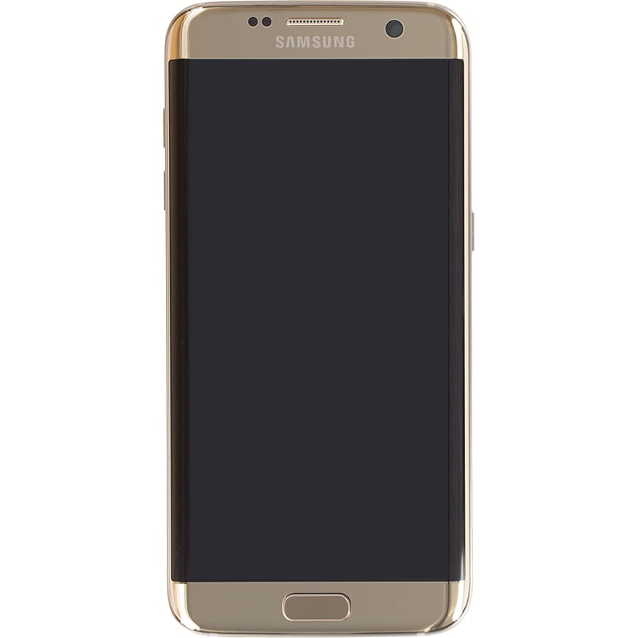 Samsung Galaxy S7 EDGE Frontglas / LCD gold, renewed