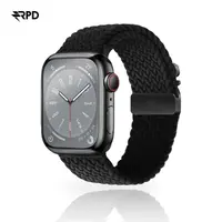 RPD Vela Cinturino Sport Nylon Intrecciato Parachute per Apple Watch 38/40/41/42mm - Nero – Bild 1