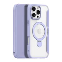 iPhone 16 Pro Max - Dux Ducis -Skin X Pro Series Case with MagSafe and 360° Ring Stand, Purple – Bild 2