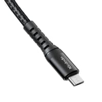 McDodo - USB-A to Micro-USB, Lade- und Datenkabel, 0.2m, Schwarz – Bild 3