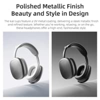ROCK O5 - HiFi Wireless Headphones, Black – Bild 3