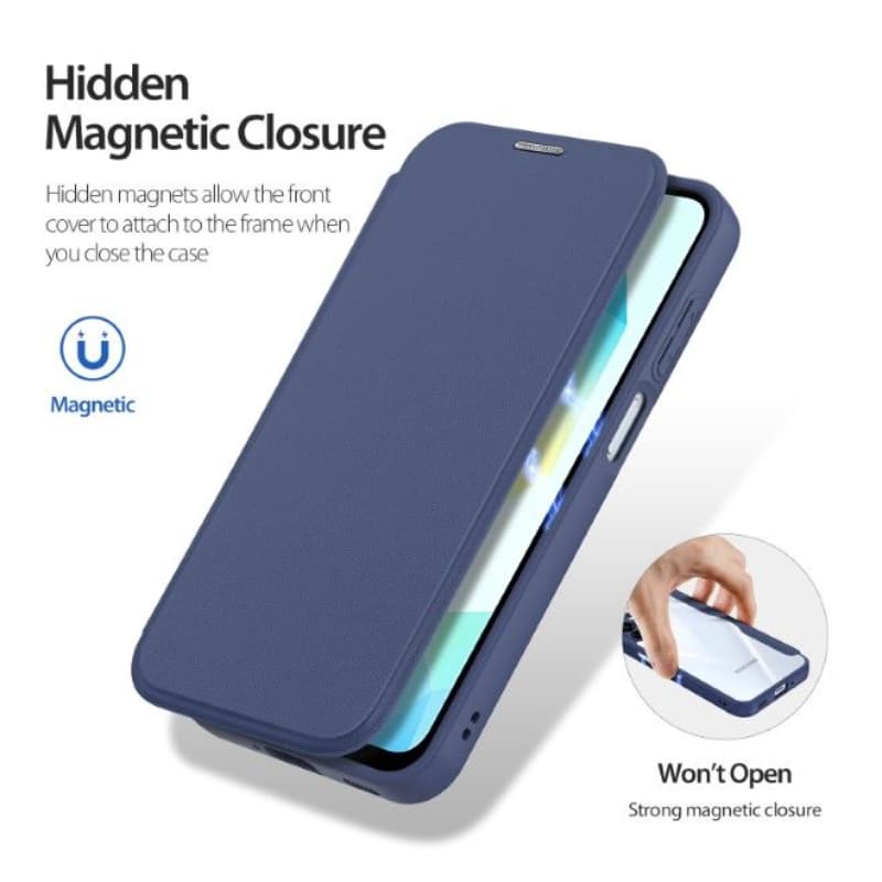 Dux Ducis - Galaxy A16 5G/4G - Skin X Pro Series Hülle, Blau – 4