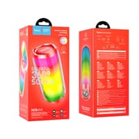 HOCO Bluetooth Lautsprecher mit Farbwechsel in rot (HC8) – Bild 8