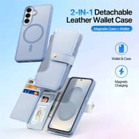 Samsung Galaxy S26 Plus - Étui Dux Ducis Lawa Premium bleu clair – Bild 3
