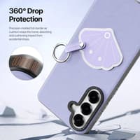 Samsung Galaxy S26 - Dux Ducis - Serie Luvy, Edizione Love (conchiglia di mare), viola – Bild 9