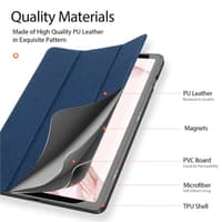Samsung Galaxy Tab S9 - Dux Ducis Domo Series, attachable flip case, blue – Bild 6
