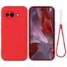 Google Pixel 9A - Silicone protective case, red