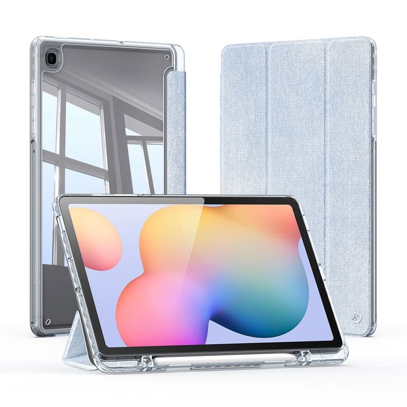 Samsung Galaxy Tab S6 Lite - Dux Ducis Unid Series, étui à rabat relevable, bleu – 2