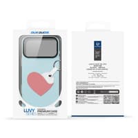 iPhone 17 Pro Max - Dux Ducis Luvy Series, Love Edition, Sky Blue – Bild 12