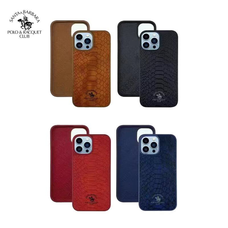 iPhone 13 Pro Max - Santa Barbara Polo & Racquet Club Knight Case, Schwarz – 4