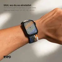 RPD Magnos Cinturino Magnetico Nylon per Apple Watch 44/45/46/49mm - Blu Denim – Bild 4