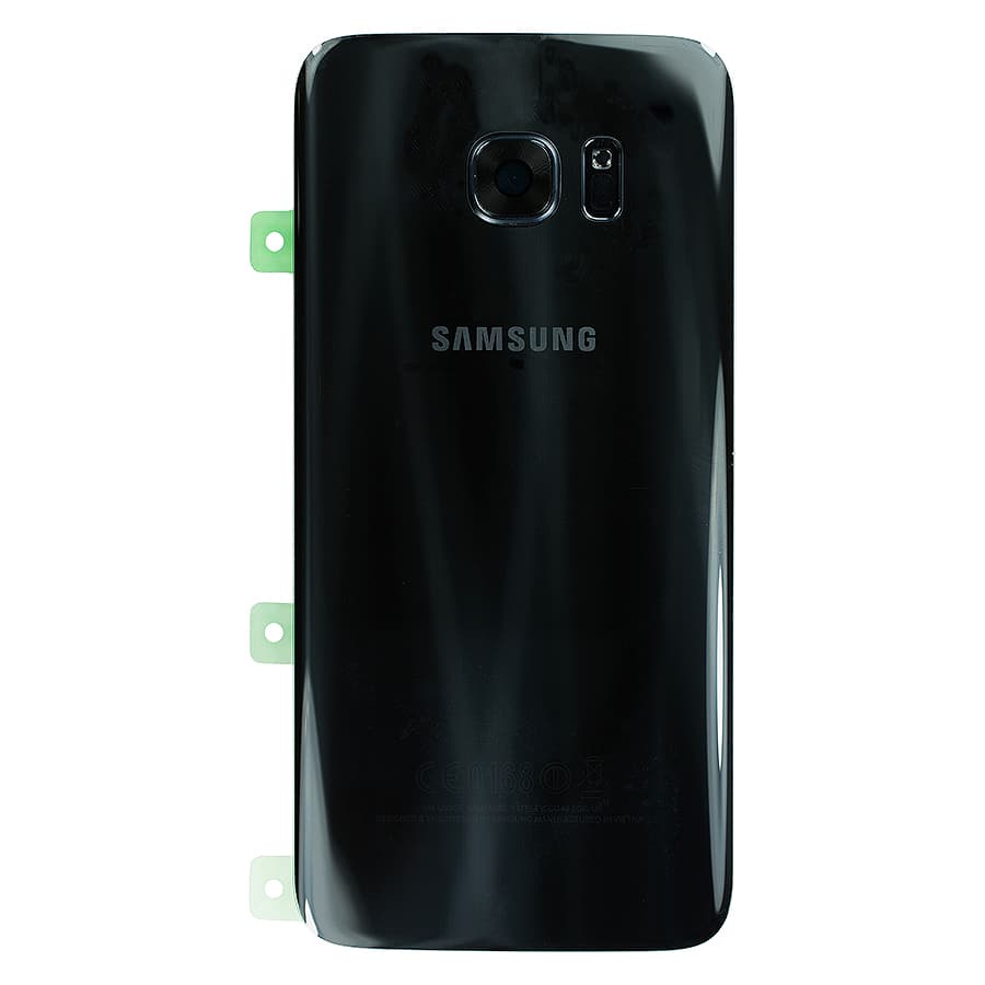 Samsung Galaxy S7 EDGE Backcover schwarz original, neu, original
