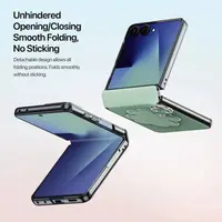 Galaxy Z Flip8 - Dux Ducis - Série Luvy Clover, édition Love (trèfle à quatre feuilles), vert – Bild 7