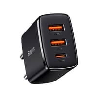 Baseus - Compact - Fast charger 2U+C, 30W EU, Black (CCXJ-E01) – Bild 8