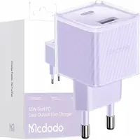Mcdodo - 33W GaN Dual Output(USB-A + USB-C), Chargeur rapide, Violet – Bild 3