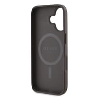 iPhone 16 Plus Guess MagSafe BackCase Braun – Bild 5