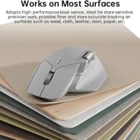 rapoo - MT760 - Souris Bluetooth - Souris sans fil, Gris clair – Bild 7