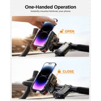 JoyRoom Bike Phone Mount JR-ZS266 4.7 - 7 inch, black – Bild 2