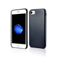iPhone 7/8/SE 2020/SE 2022 - Cuir véritable de luxe Xoomz XYPI7001-BU, bleu foncé – Bild 3