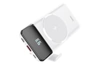 Hoco - J76 Bobby - Batterie externe Hoco, 10 000 mAh, recharge rapide magnétique, blanche – Bild 4