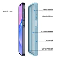 Samsung Galaxy A17 5G/A26 5G/A16 4G/A16 5G - Dux Ducis Yind Series, bleu clair – Bild 4