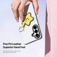 Samsung Galaxy S26 - Dux Ducis - Luvy Series, Love Edition (Gelber Stern), weiss – Bild 10