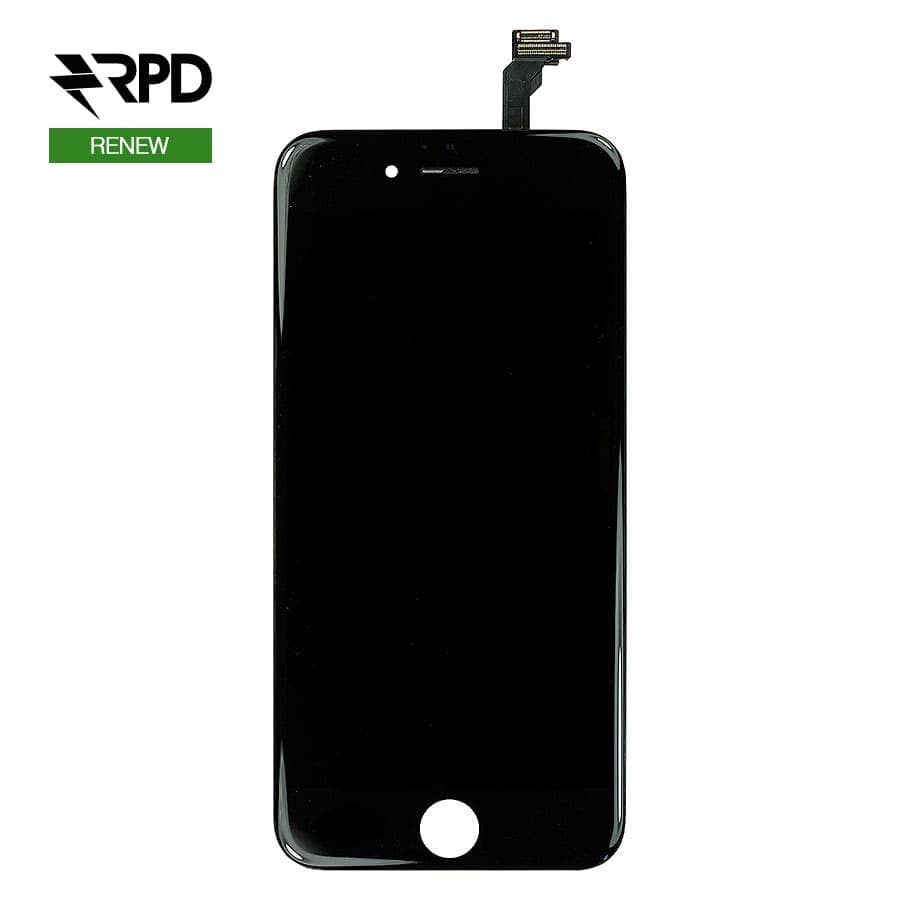 LCD per iPhone 6 – vetro anteriore / LCD nero, originale, ricondizionato