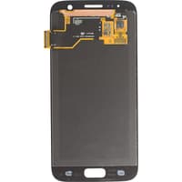 Samsung Galaxy S7 Frontglas / LCD silber, pulled – Bild 2