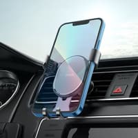 Hoco CA56 Plus Guide three-axis linkage wireless charging car holder, argent – Bild 5
