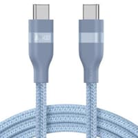 Anker Ultra Soft Cable- USB-C to USB-C - 240W - 0.9M - Blue – Bild 1