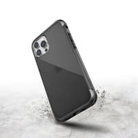 iPhone 14 Pro Max - Raptic Defense Air Clear Case Grau – Bild 2