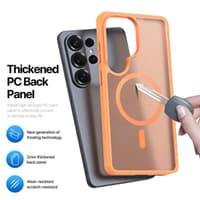 Samsung Galaxy S26 Ultra - Dux Ducis Yind Series avec Magsafe en orange – Bild 7