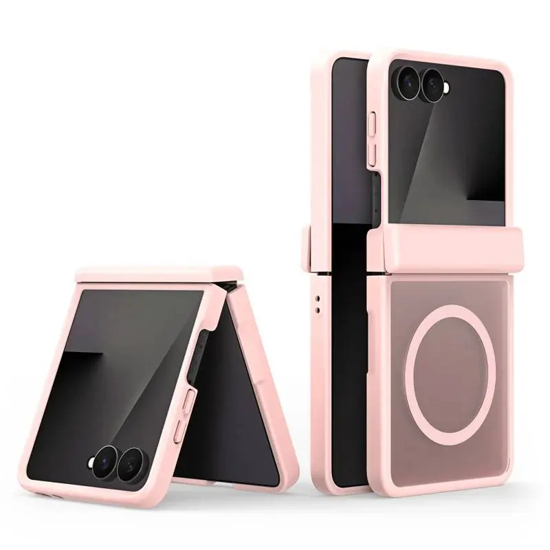 Galaxy Z Flip8 - Dux Ducis Yind Series avec Magsafe en rose clair