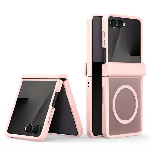 Galaxy Z Flip8 - Dux Ducis Yind Series mit Magsafe in Hellpink