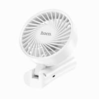 Hoco - HX20 Handventilator mit 1200mah Batterie, extra leise, weiss – Bild 3